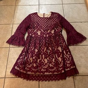 Blu Pepper Dress sz. L. Fancy for holidays!!